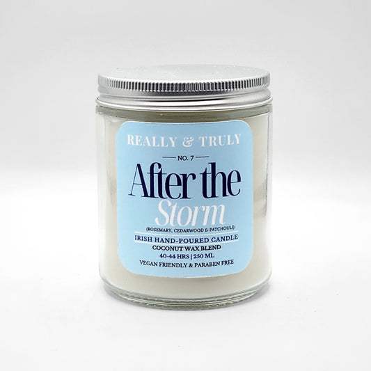 No. 7, After the Storm, Scented Coconut wax blend Candle, 250 ML(40 HR)