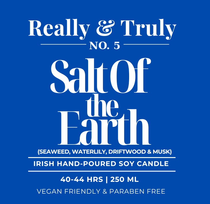 No. 5 Salt of the Earth (250 MLS, 40-44 hour burn time)